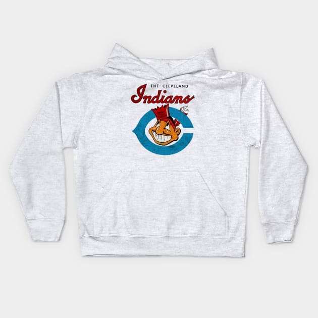 vintage indians Kids Hoodie by Fabulous Fresh Fashions